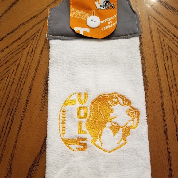 Embroidered handmade VOLS Towel - Picture 1 of 1